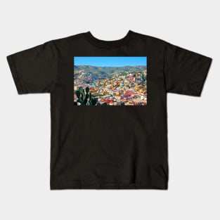 Point de vue sur la ville de Guanajuato Kids T-Shirt